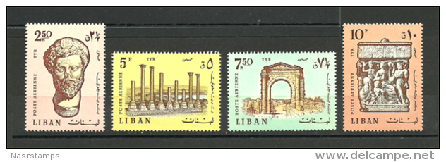 Lebanon - 1968 - ( Ruins Of Tyre ) - Complete Set - MNH (**) - Lebanon