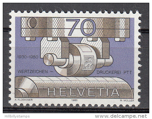 Switzerland   Scott No.  689     Mnh    Year  1980 - Nuevos