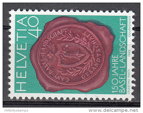 Switzerland   Scott No.  739    Mnh    Year  1983 - Neufs