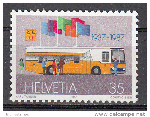 Switzerland   Scott No.  803     Mnh    Year  1987 - Nuevos