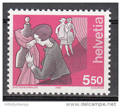 Switzerland   Scott No.  849    Mnh    Year  1989 - Nuevos