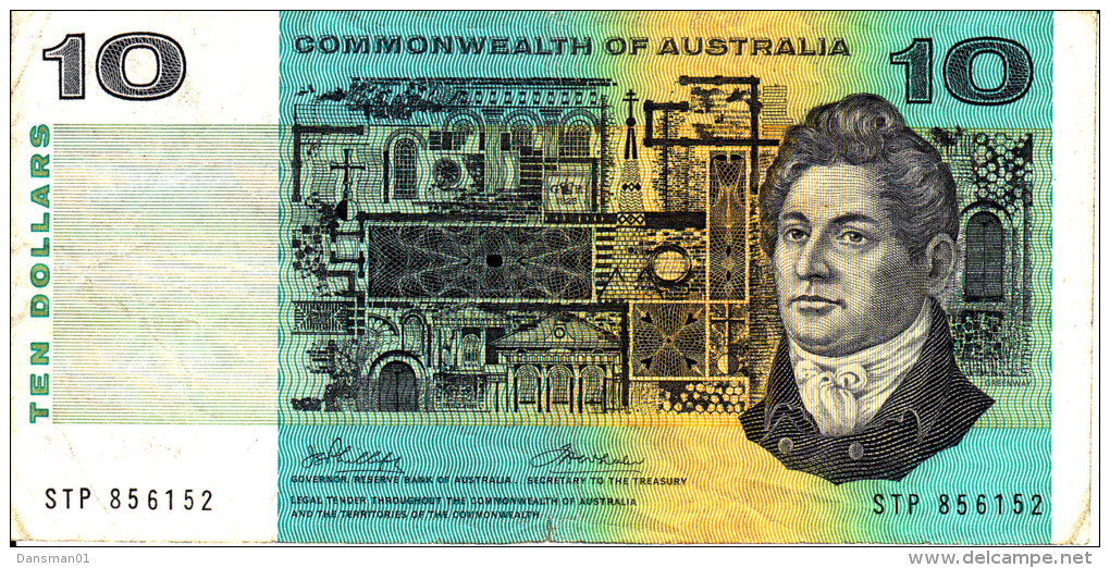 Australia 1972 $10 Commonwealth Of Australia SXL - 1966-72 Reserve Bank Of Australia