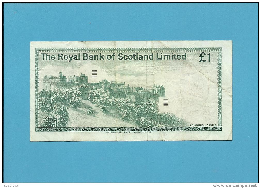 SCOTLAND - UNITED KINGDOM - 1 POUND - 02.05.1978 - P 336 - THE ROYAL BANK OF SCOTLAND LIMITED - 1 Pound