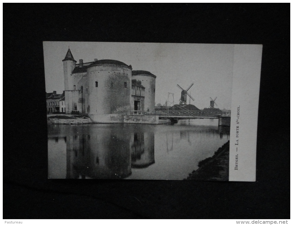 Avant 1903. Bruges. Moulins  à Vent Sur Le Canal. Voir 2 Scans. - Brugge