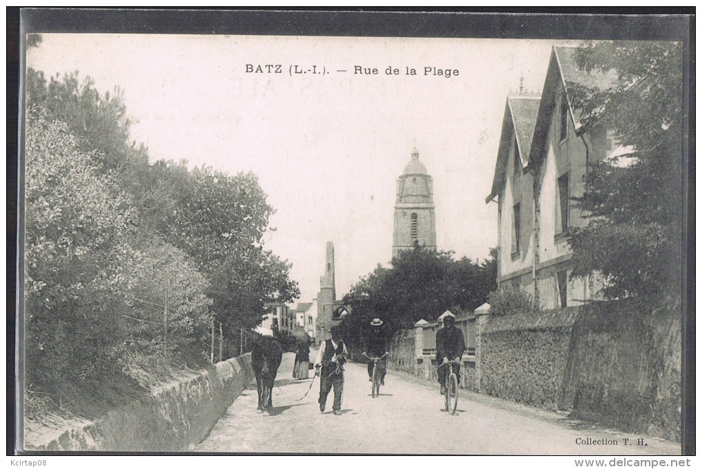 BATZ . Rue De La Plage . - Batz-sur-Mer (Bourg De B.)