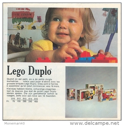 LEGO 73 - L'AMBULANCE - LEGO DUPLO - LEGOLAND - GROS CAMIONS - BATEAUX - TRAINS - ENGRENAGES, Etc... Catalogue (1973) - Catalogs