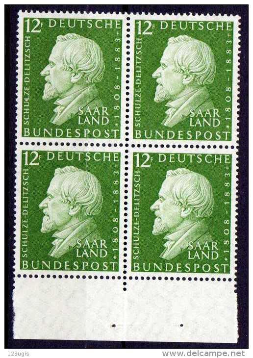 Saarland 1958 Mi 438 ** [130114VIII] @ - Unused Stamps