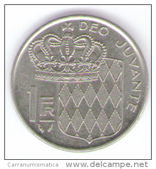 MONACO 1 FRANC 1982 - 1960-2001 Nouveaux Francs