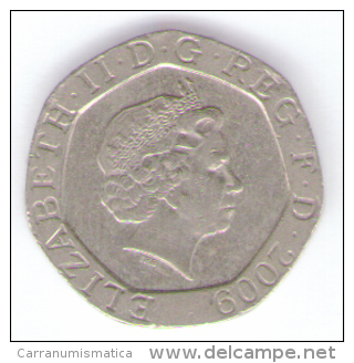 GRAN BRETAGNA 20 PENCE 2009 - 20 Pence