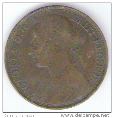 GRAN BRETAGNA 1 PENNY 1893 - D. 1 Penny