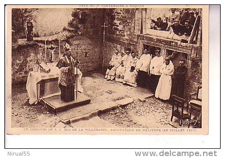 Plenee Jugon FETE DU 8eme CENTENAIRE A BOQUEN  Discours Archevêque De MOLITENE  1937 - Plénée-Jugon