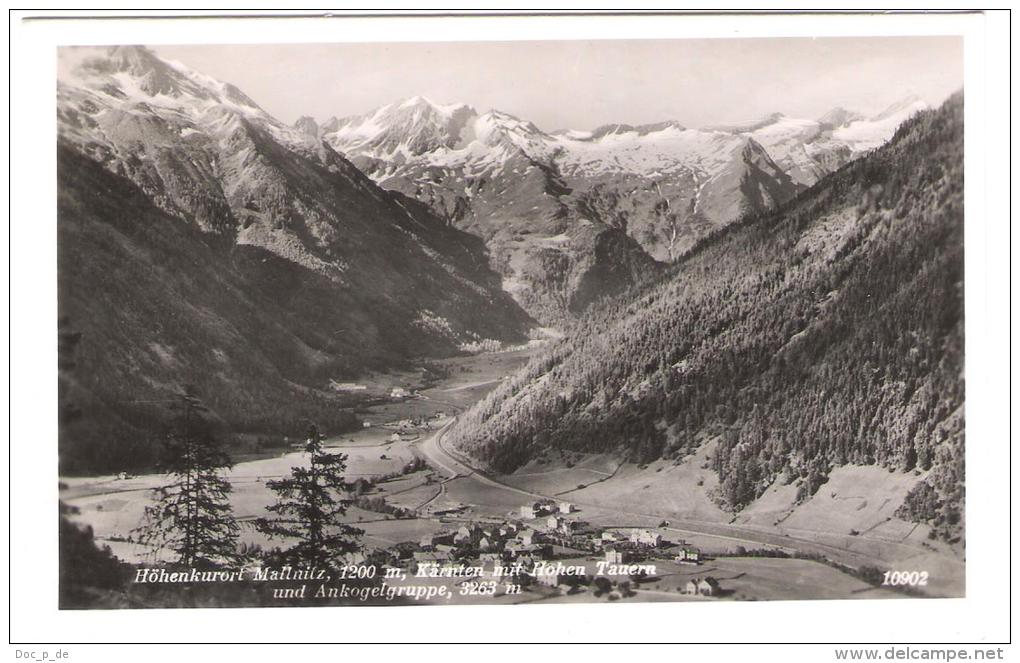 Österreich - Mallnitz - Kärnten - Hohen Tauern Und Ankogelgruppe - 1942 - Mallnitz