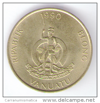 VANUATU 5 VATU 1990 - Vanuatu