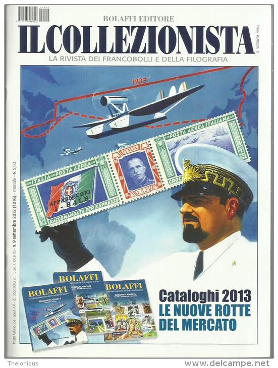 # IL COLLEZIONISTA  N. 9 - BOLAFFI EDITORE - SETTEMBRE  2012 - Italiano (desde 1941)