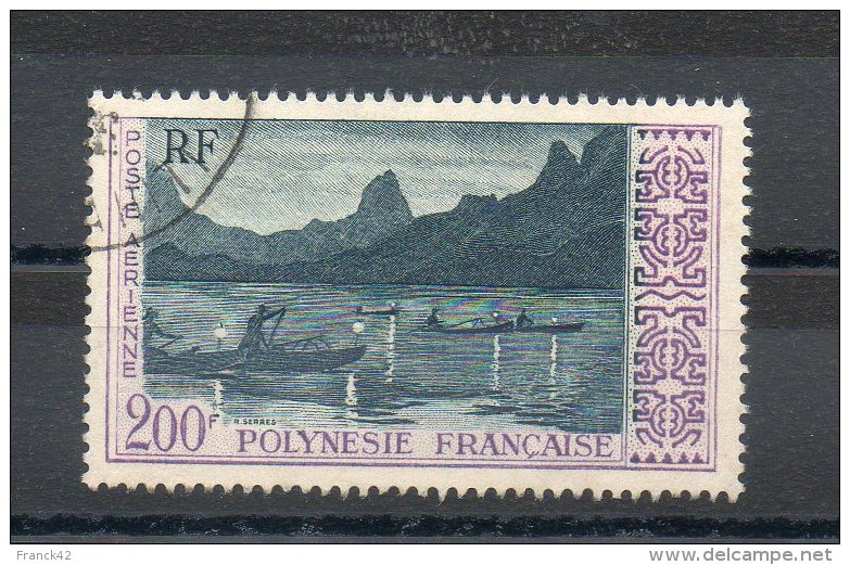 Polynésie Française. Poste Aérienne. Pyrogues - Usati