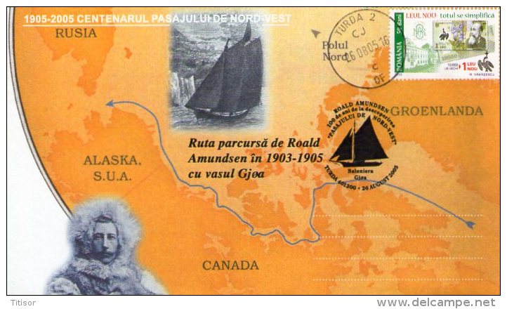Roald Amundsen. Turda 2005. - Explorateurs & Célébrités Polaires