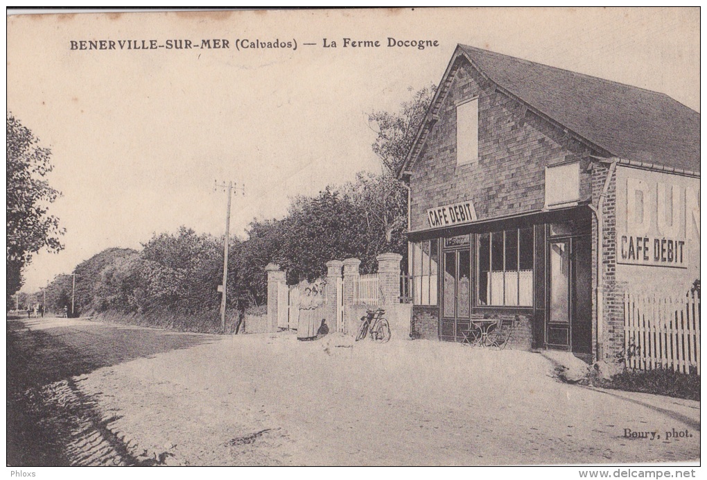 BENERVILLE-sur-MER/14/La Ferme DOCOGNE/ Réf:C1648 - Autres & Non Classés