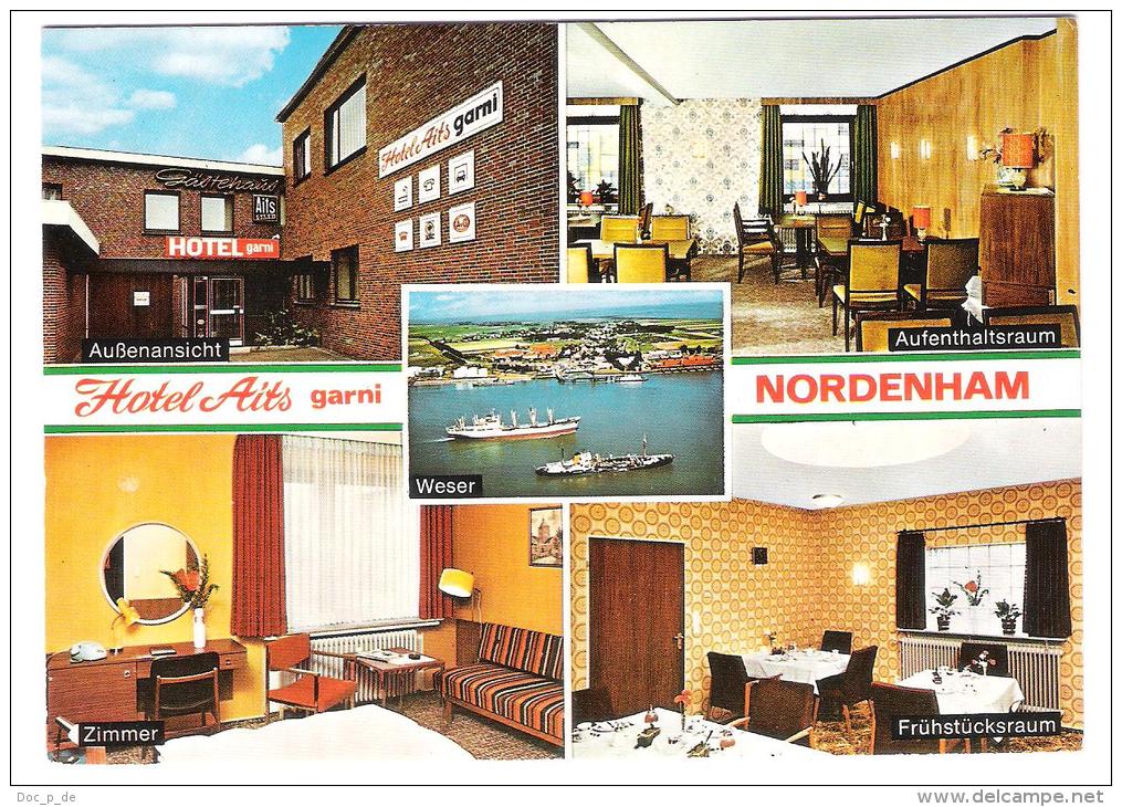 Deutschland - Nordenham - Hotel Aits Garni - Bahnhofstrasse - Nordenham