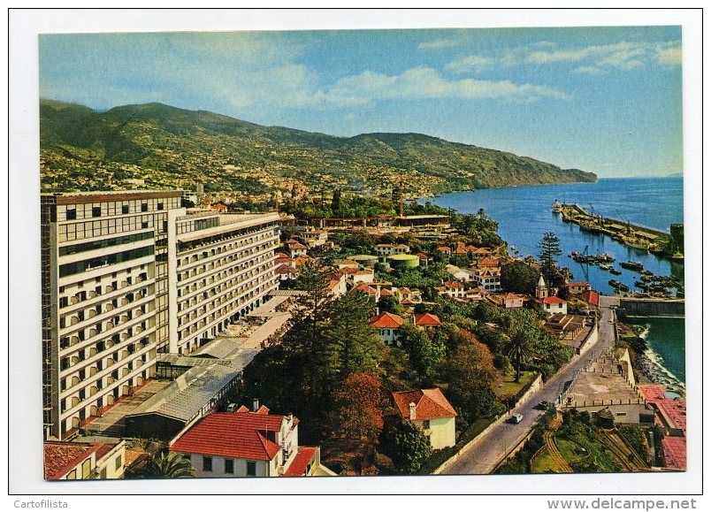 MADEIRA, Funchal - Hotel Savoy E Vista Leste  (2 Scans) - Madeira