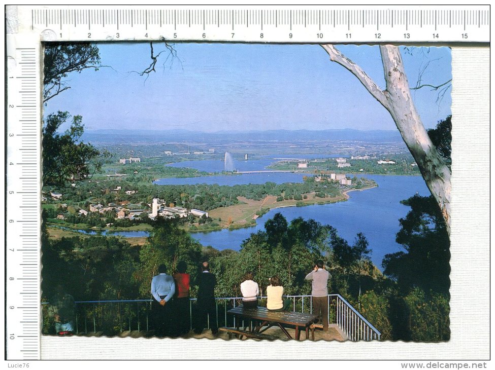 CANBERRA  -  Australia's National Capital - Vieuw From Black Mountain Lookout - Canberra (ACT)