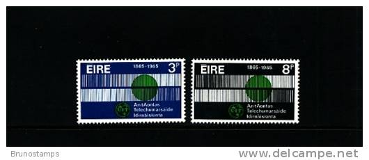 IRELAND/EIRE - 1965  I.T.U.  CENTENARY   SET MINT NH - Ungebraucht