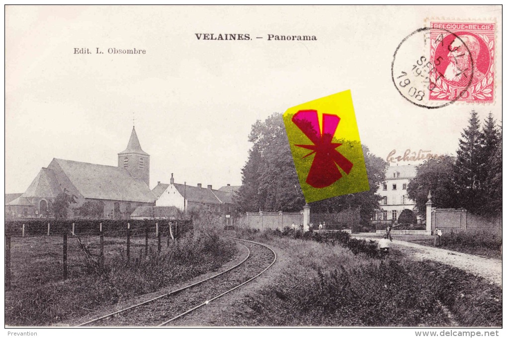 VELAINES - Panorama - Celles