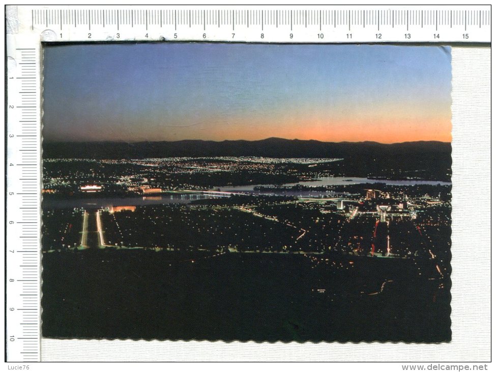 CANBERRA  -  Australia´s National Capital -   Canberra City Moghts From Mt Ainslie - Canberra (ACT)