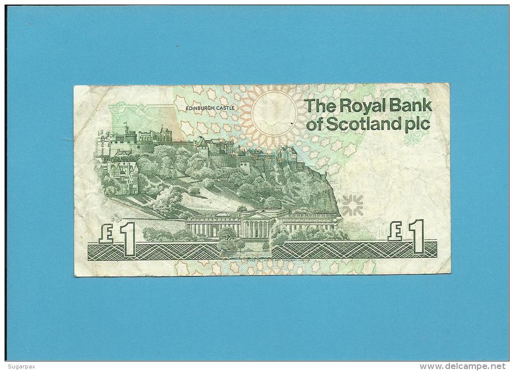 SCOTLAND - UNITED KINGDOM - 1 POUND - 19.12.1990 - P 351a - THE ROYAL BANK OF SCOTLAND PLC - 1 Pound