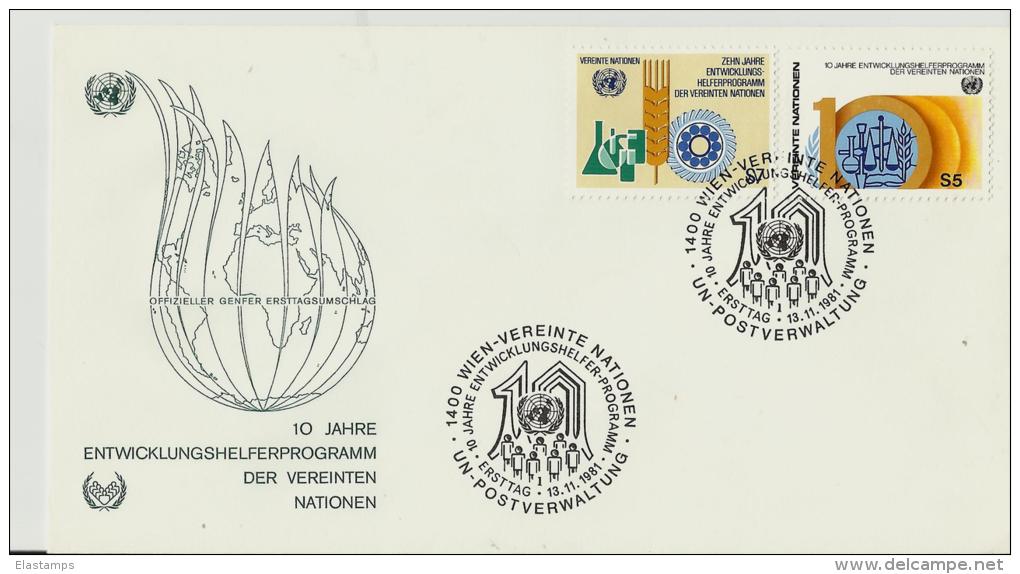 =UNO WIEN FDC 1981 - FDC