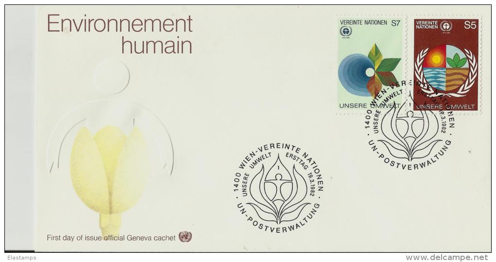 =UNO WIEN FDC 1981 - FDC