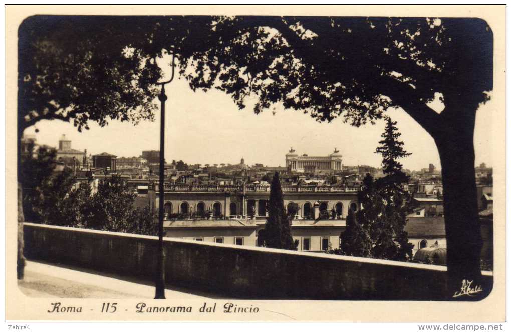 Roma - 115 - Panorama Dal Pincio - Panoramische Zichten, Meerdere Zichten
