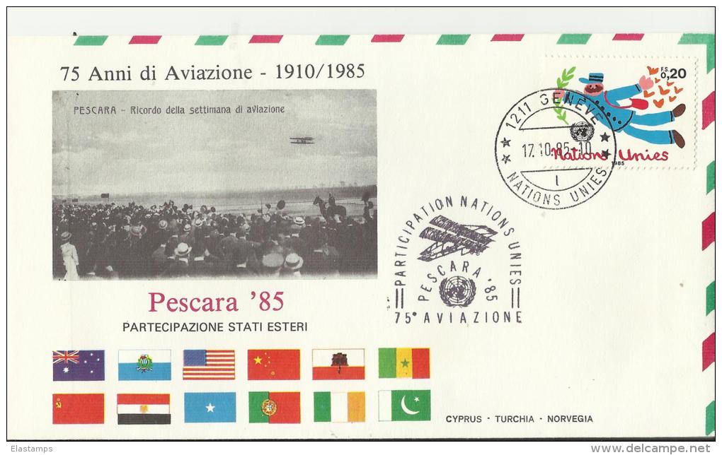 =UN GENF  FDC 1985 - FDC