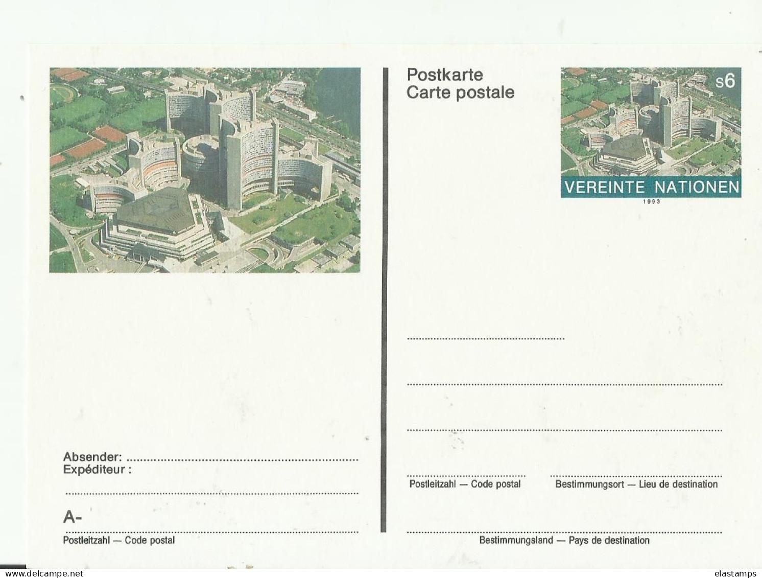 =UN WIEN GS1993 - Cartas & Documentos