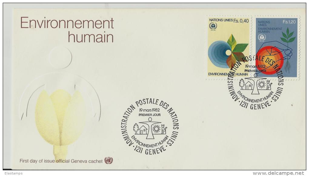 =UN GENF  FDC 1982 - FDC