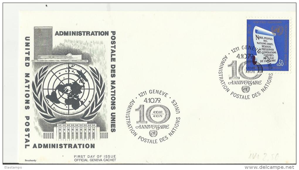 =UN GENF  FDC 1979 - FDC