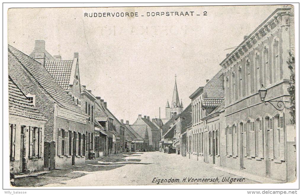 "Ruddervoorde - Dorpstraat" - Oostkamp