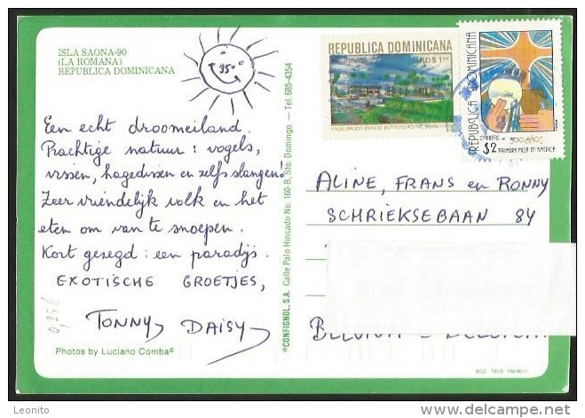 DOMINICANA Isla Saona-90 La Romana Sto. Domingo 1994 - Repubblica Dominicana