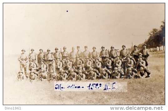 CPA 60 - MILITARIA - COLMAR 1925 - Carte Photo  - Soldats 152e Régiment Infanterie - Régiments