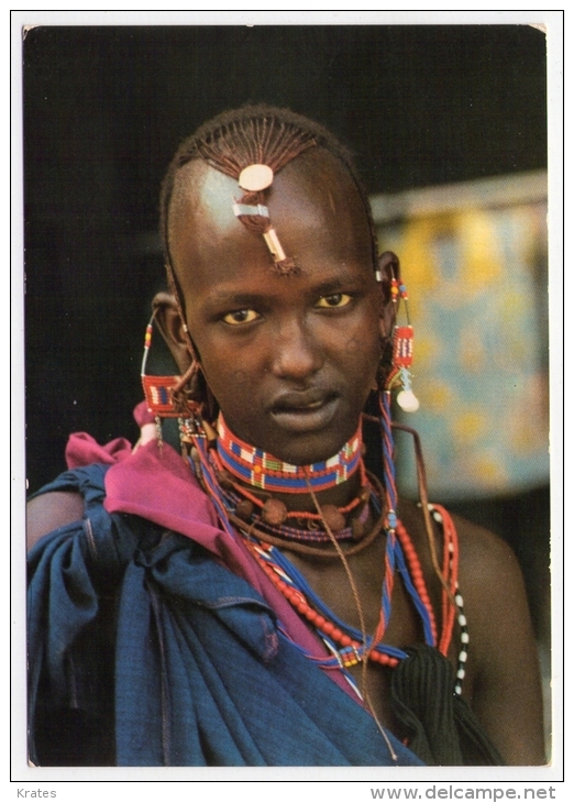 Postcard - Tanzania, Masai      (V 20978) - Tanzanía