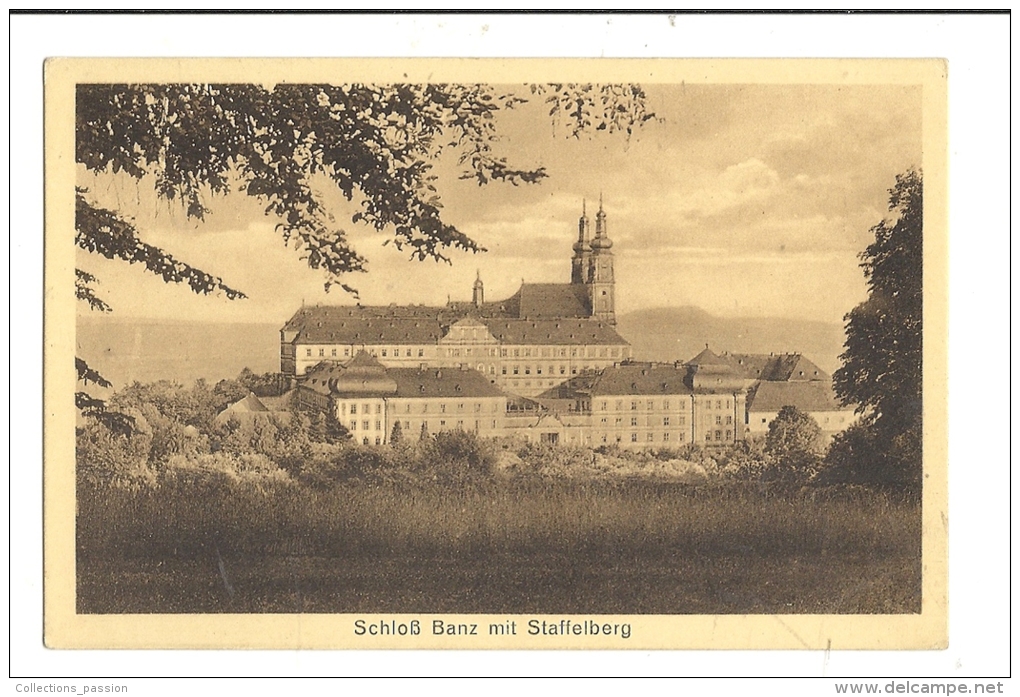 Cp, Allemagne, SchloB Banz Mit Staffelberg - Staffelstein
