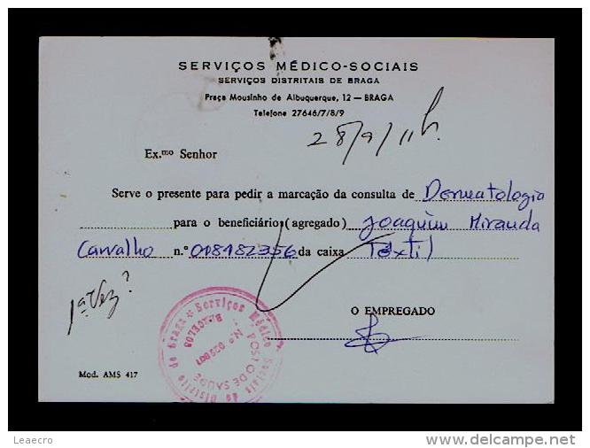 Portugal Tax T Multa Postal Stationery 1978 BARCELOS  Gc1663 - Cartas & Documentos