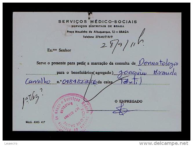 Portugal Tax T Multa Postal Stationery 1978 BARCELOS  Gc1663 - Lettres & Documents