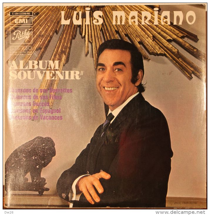 33T Luis Mariano - Album Souvenir (triple Album) - Opere