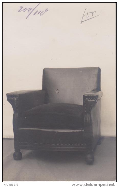 KG95 Card From 1930 About And Art Déco Armchair - Fotografie