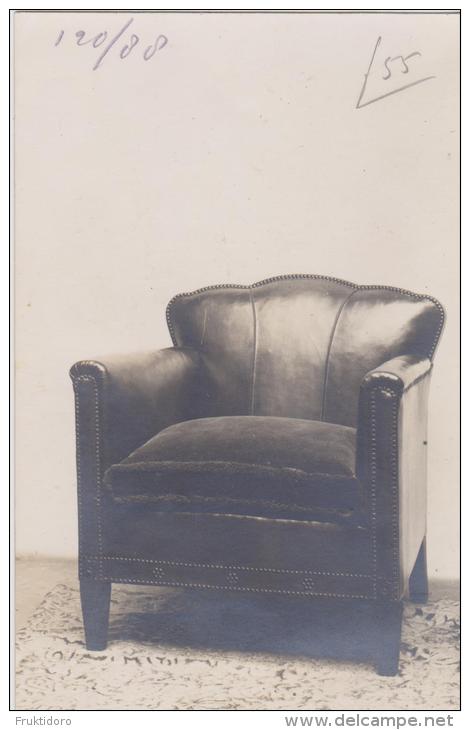 KG96 Card From 1930 About And Art Déco Armchair - Fotografie