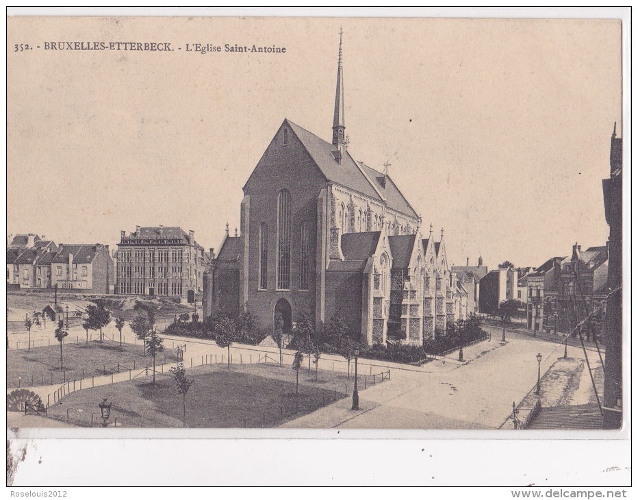 ETERBECK / ETERBEEK : L'église Saint-Antoine - Etterbeek