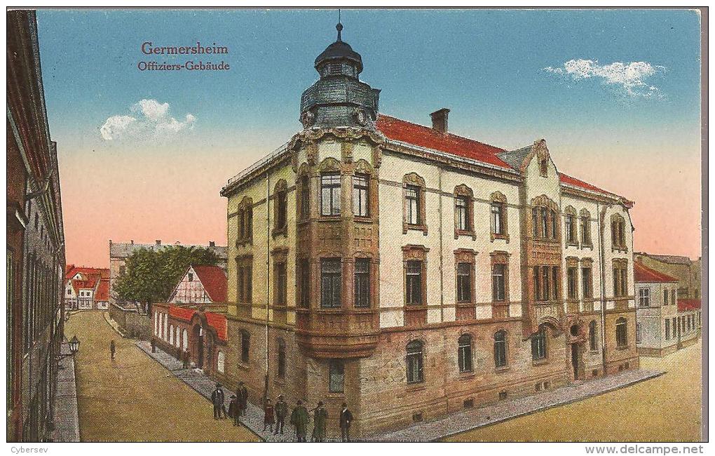 GERMERSHEIM - Offiziers-Gebäude - Datée De 1919 - Germersheim