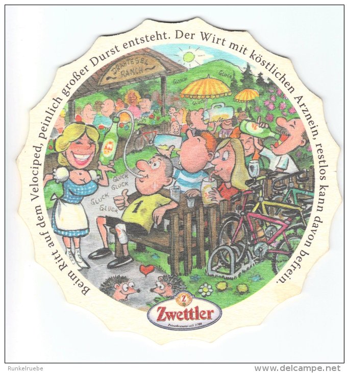 Zwettler Bier, Kunst Am Bierdeckel 2012 - Nr.2/8, Austria - Bierdeckel