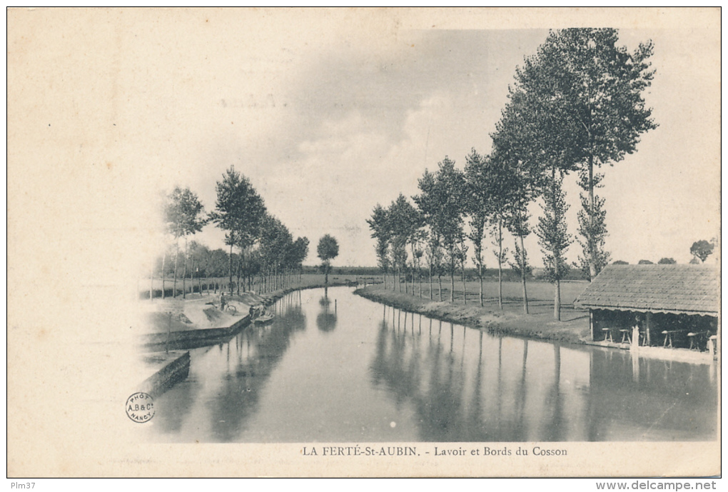 LA FERTE SAINT AUBIN - Lavoir Et Bords Du Cosson - La Ferte Saint Aubin