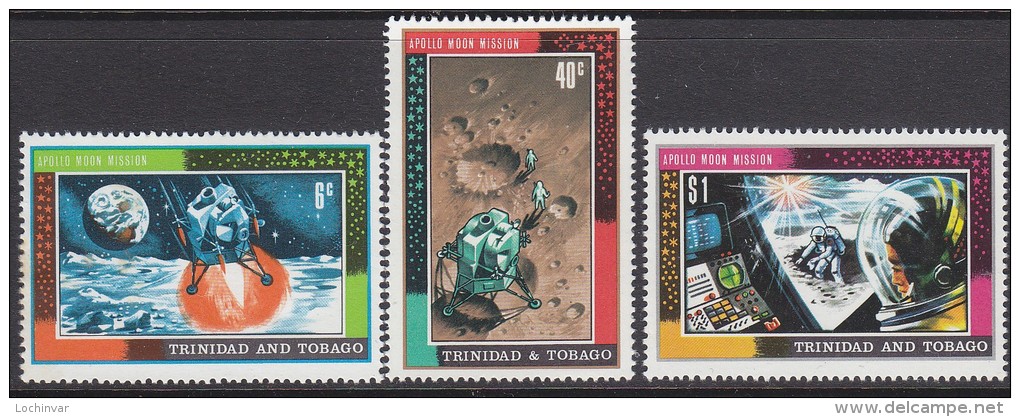 TRINIDAD, 1969 APOLLO MISSION 3 MNH - Trinidad & Tobago (1962-...)